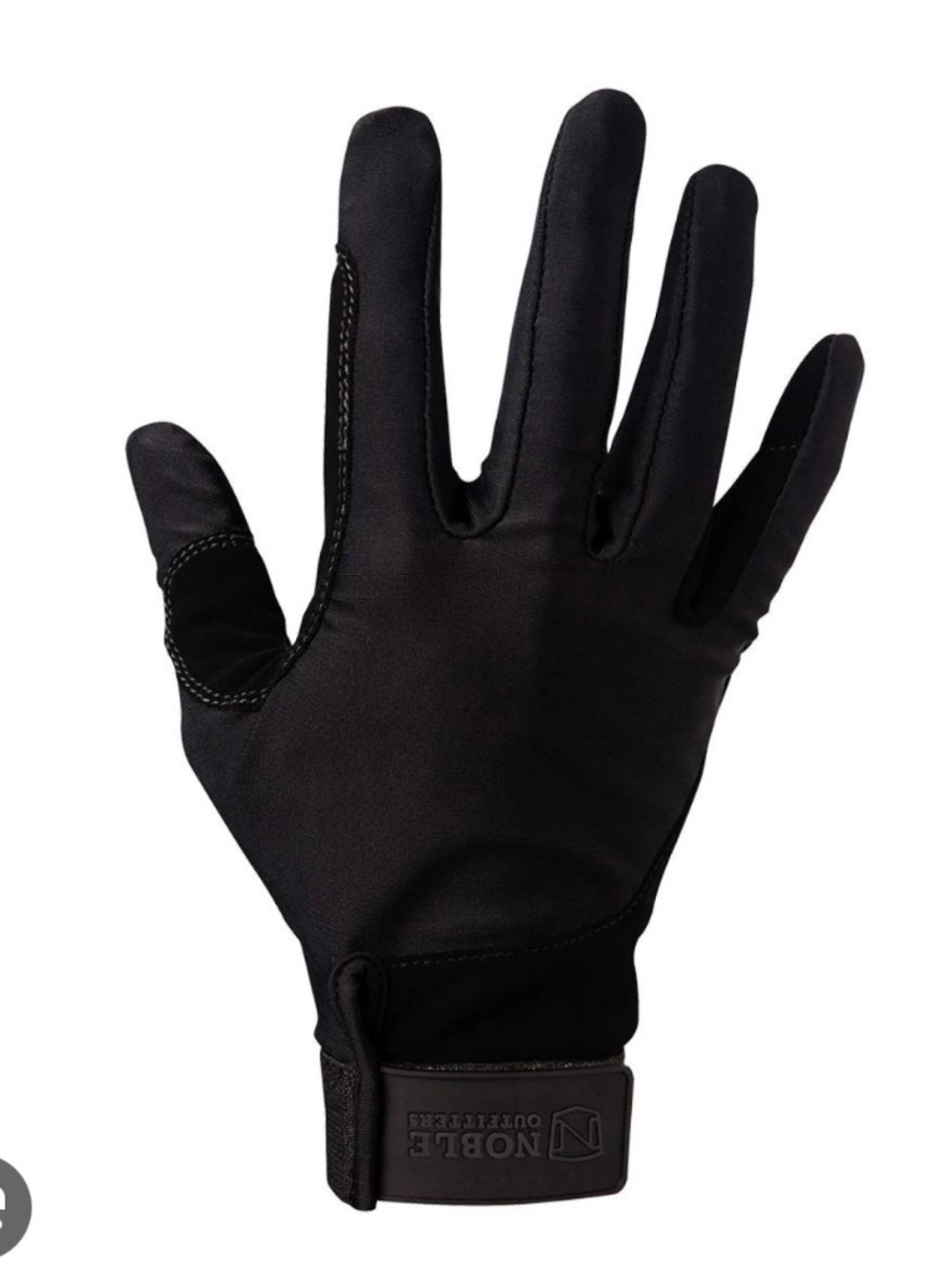 Noble Outfitters Equestrian Black Perfect Fit Riding Gloves